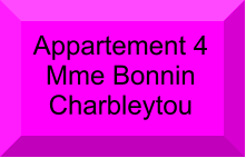 Appartement 4 Mme Bonnin Charbleytou