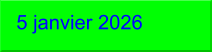 5 janvier 2026