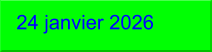 24 janvier 2026