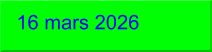 16 mars 2026