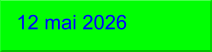 12 mai 2026