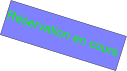 Réservation en cours