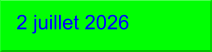 2 juillet 2026